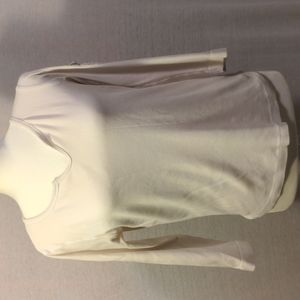 Tommy Hilfiger 3/4 sleeve white t-shirt